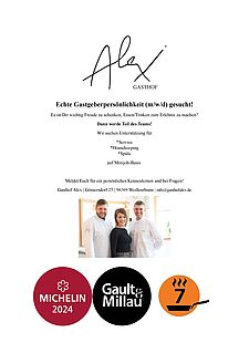 Echte Gastgeberpersönlichkeit (m/w/d) gesucht!